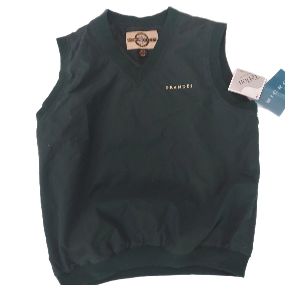NWT North End Style Alpine Green Size Medium All Climate Wear Pullover Vest